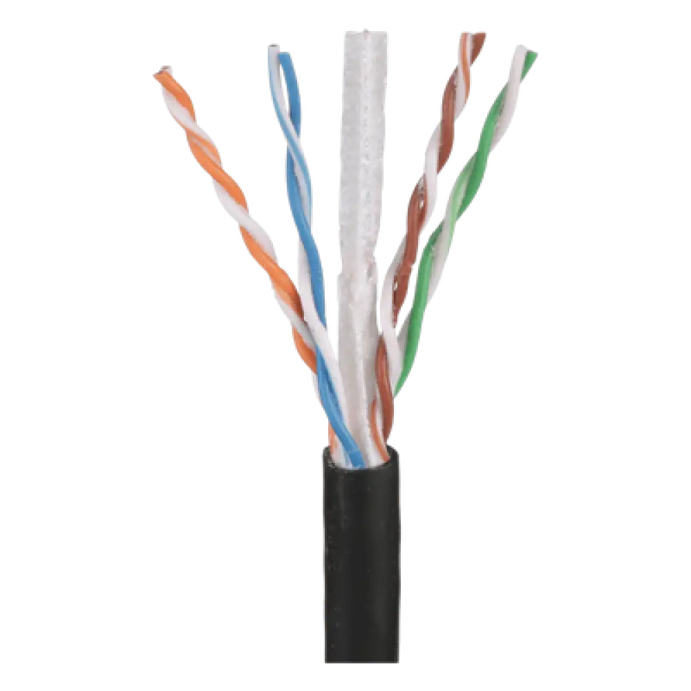 Cable UTP OSP Cat6 / 22 AWG / 4 Pares / Gel Impermeable / 305 m (1000 pies) / Rango Extendido