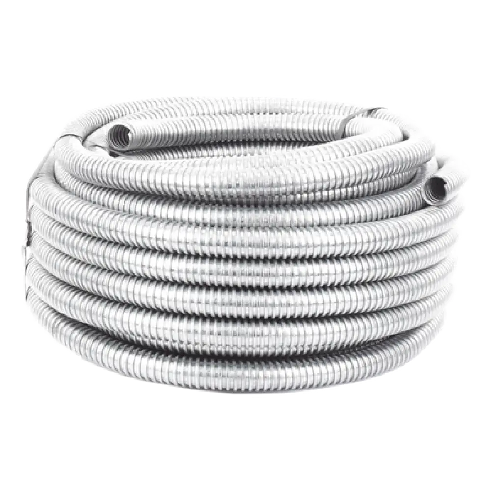 Tubo Flexible Galvanizado / 1" (25 mm) / Rollo 30 m (98.4 ft) / Acero Pregalvanizado / NEMA FB-1