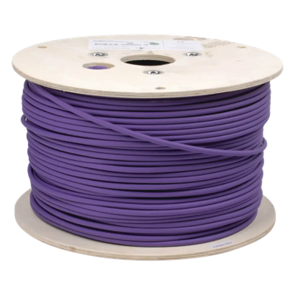 Bobina de Cable Blindado F/UTP / Cat6A / 10GBase-T / 305 m (1000 ft) / LS0H / 500 MHz / 23 AWG