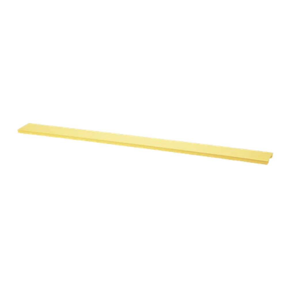 Tapa para Canaleta Ranurada / 2 in Ancho / 6 ft Largo / UL94 V-0 / PVC Sin Plomo / Amarillo