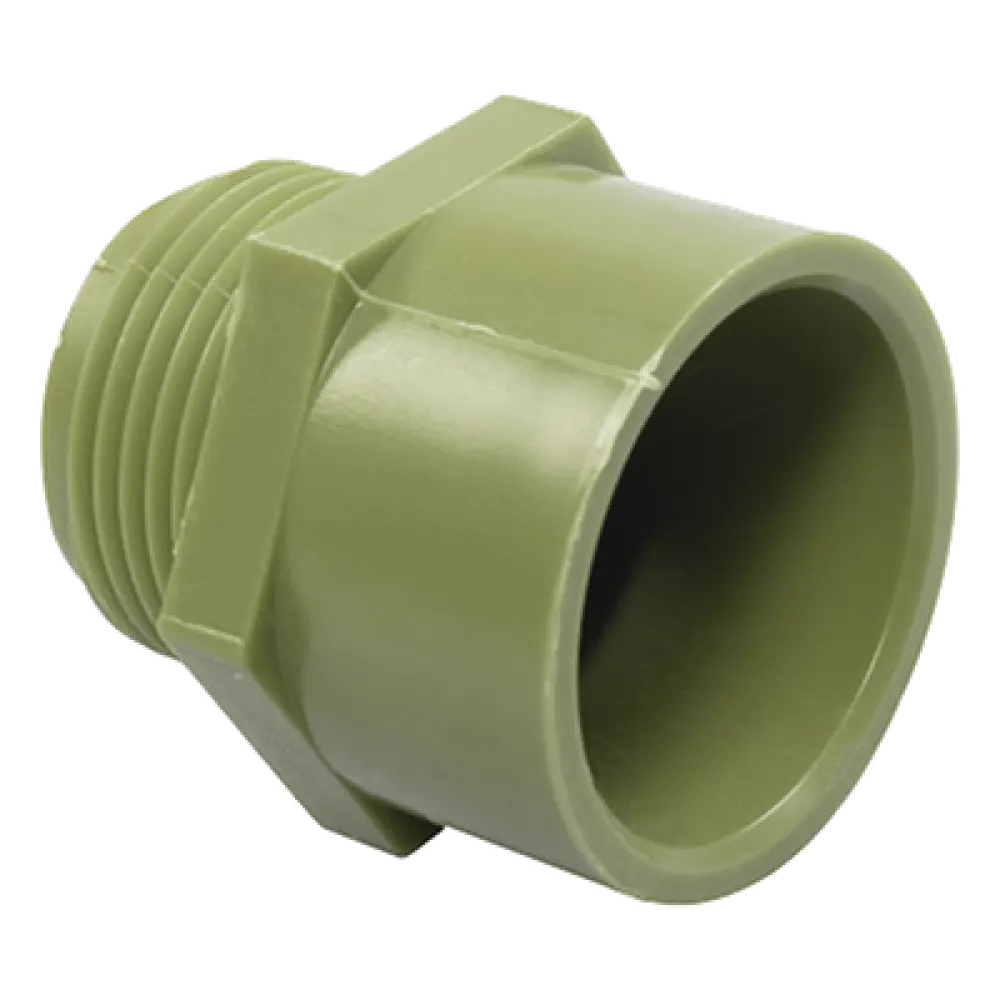 Conector para Tubería PVC Conduit Pesado / 2 1/2" (60 mm) / NMX-E-012 / Autoextinguible / Sin Plastificante