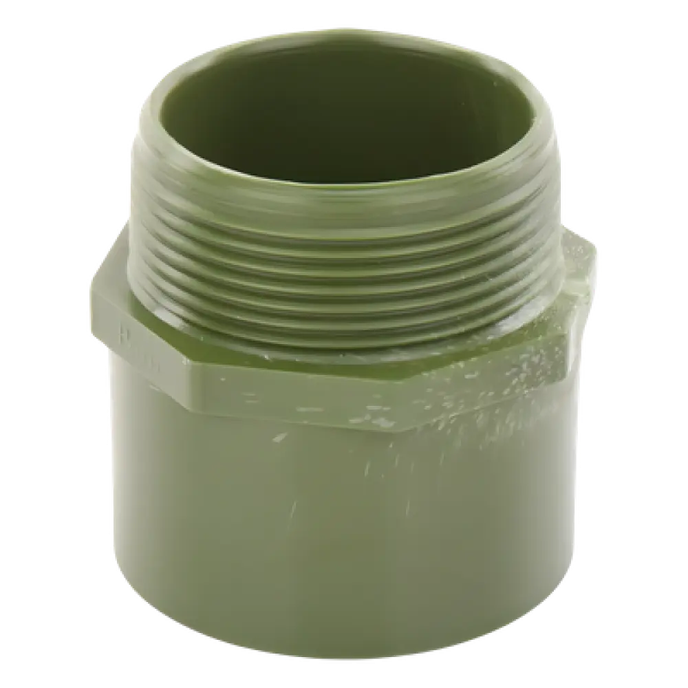 Conector para Tubería PVC Conduit Pesado / 2 1/2" (60 mm) / NMX-E-012 / Autoextinguible / Sin Plastificante