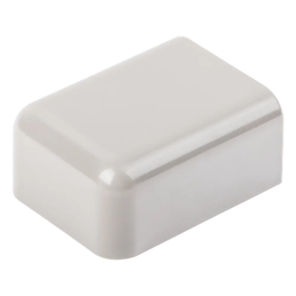 Tapa Final / ABS Resistente a Impactos / UL94V-0 / 0 a 50°C / Color Gris / Sin Herramientas
