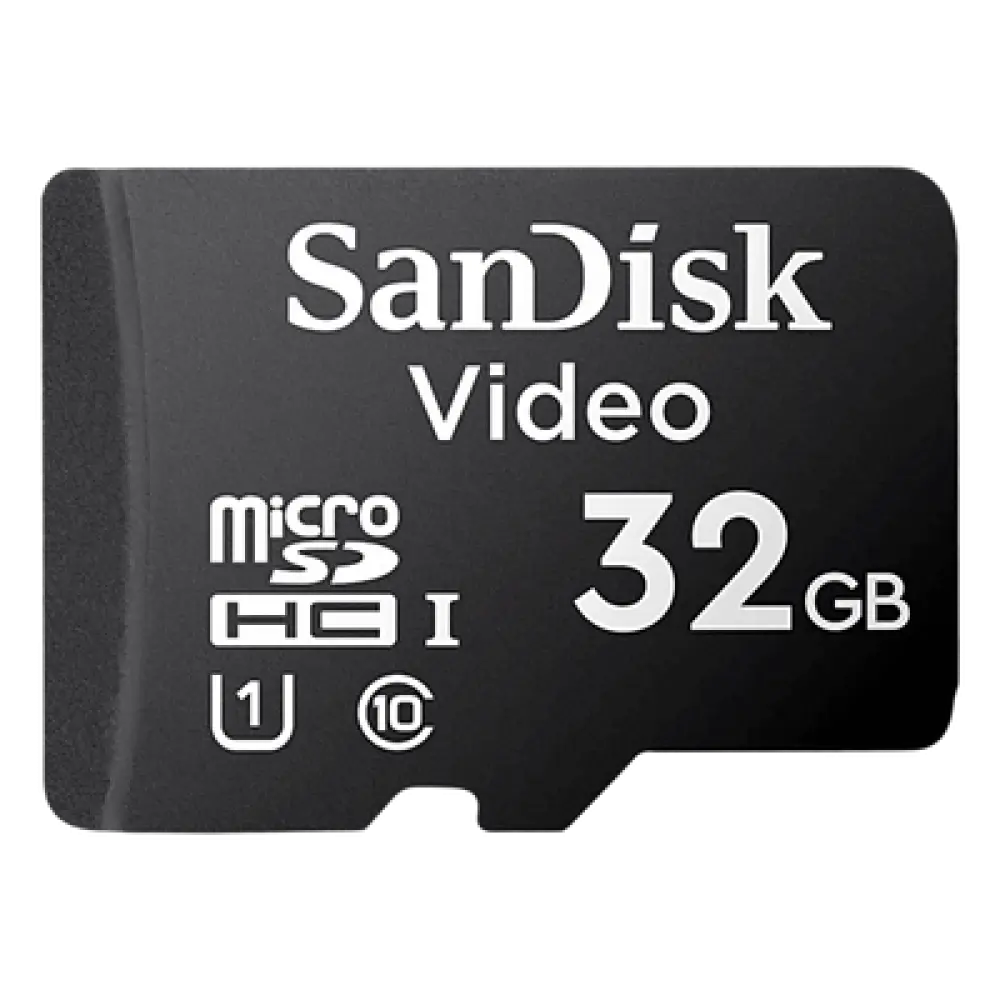 Memoria microSD / 32 GB / Clase 10 UHS-I / Alta Resistencia / Videovigilancia 24/7 / -25 °C a 85 °C