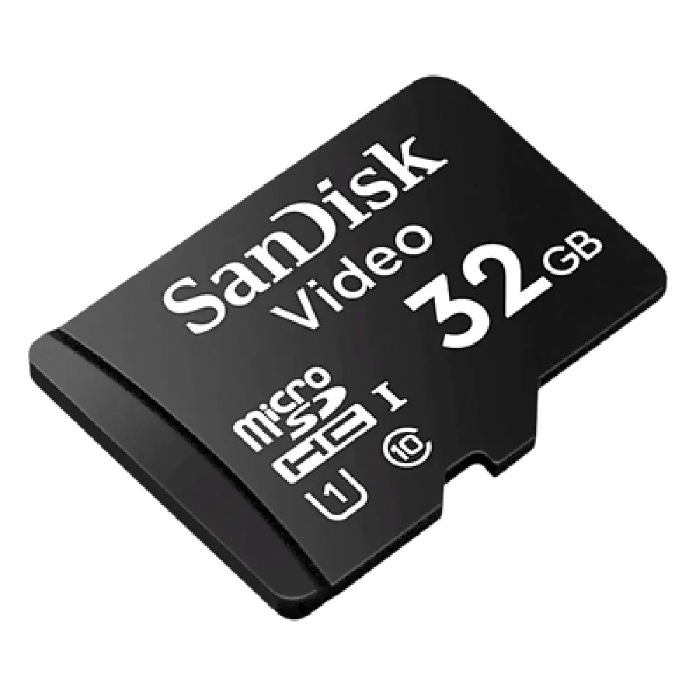 Memoria microSD / 32 GB / Clase 10 UHS-I / Alta Resistencia / Videovigilancia 24/7 / -25 °C a 85 °C