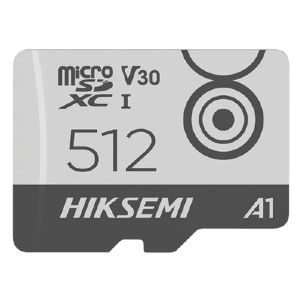 Tarjeta MicroSD / 512 GB / 100 MB/s Lectura / 85 MB/s Escritura / Clase 10 U3 V30 / TLC NAND / Videovigilancia Móvil 24/7 / -25°C a 85°C