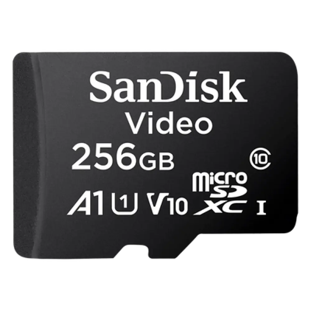 Memoria microSD / 256GB / Alta Resistencia / Clase 10 / UHS-I / -25°C a 85°C / 128 TBW