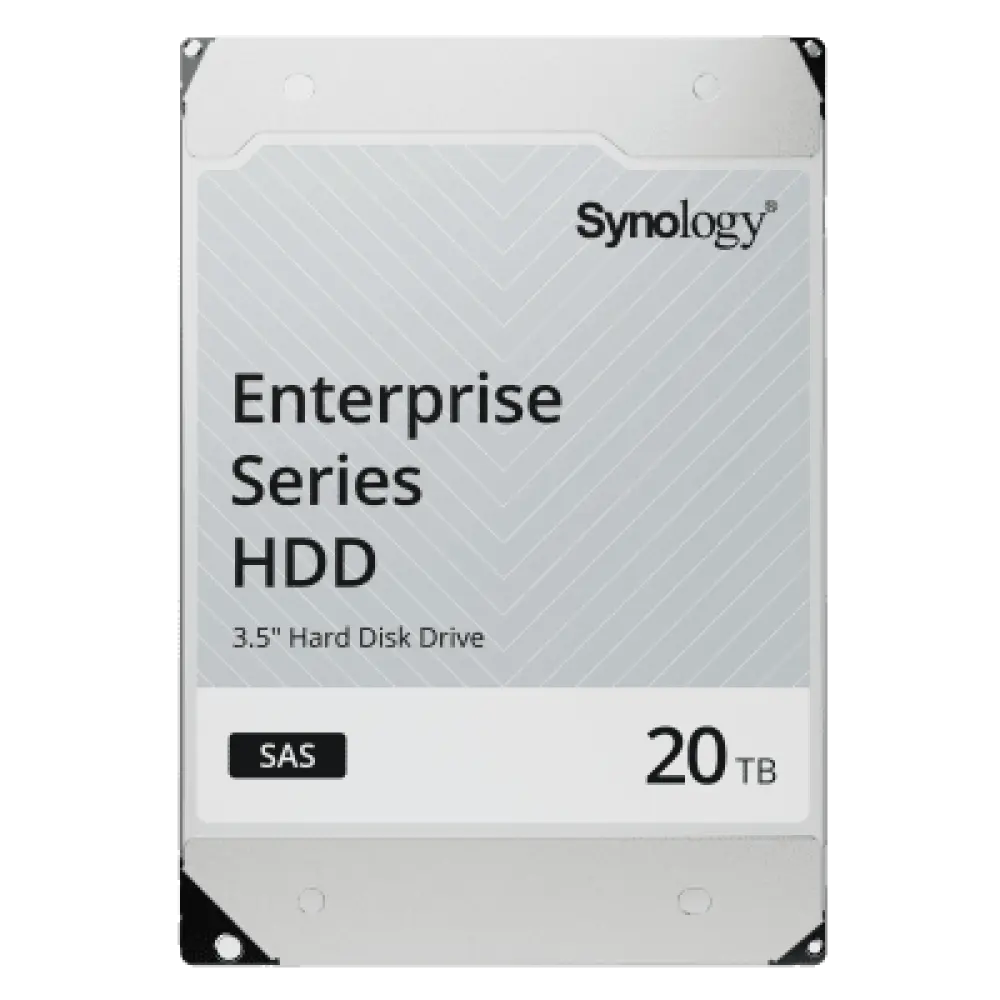 Disco Duro SAS Enterprise / 20 TB / 12 Gb/s / 7200 RPM / Caché 512 MB / MTBF 2.5 Millones de Horas / 550 TB/año