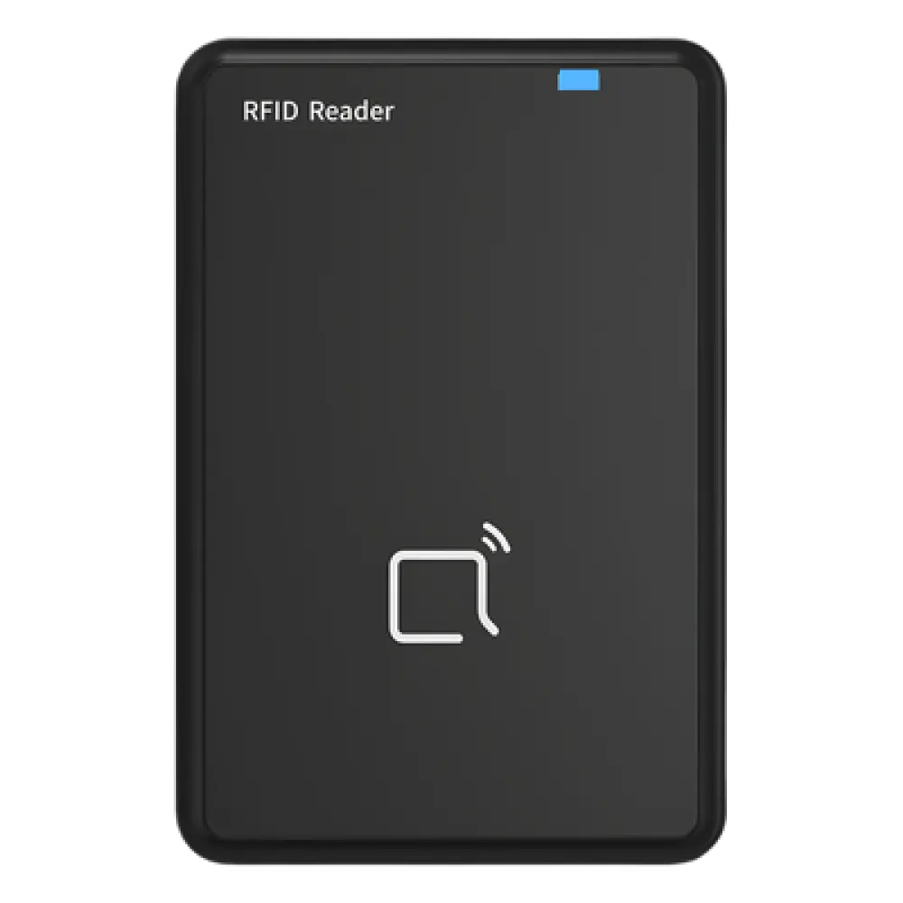 Lector de Tarjetas de Escritorio / Multi-Frecuencia 125 kHz y 13.56 MHz / BLE / NFC / USB Plug and Play / Compatible Windows e iOS