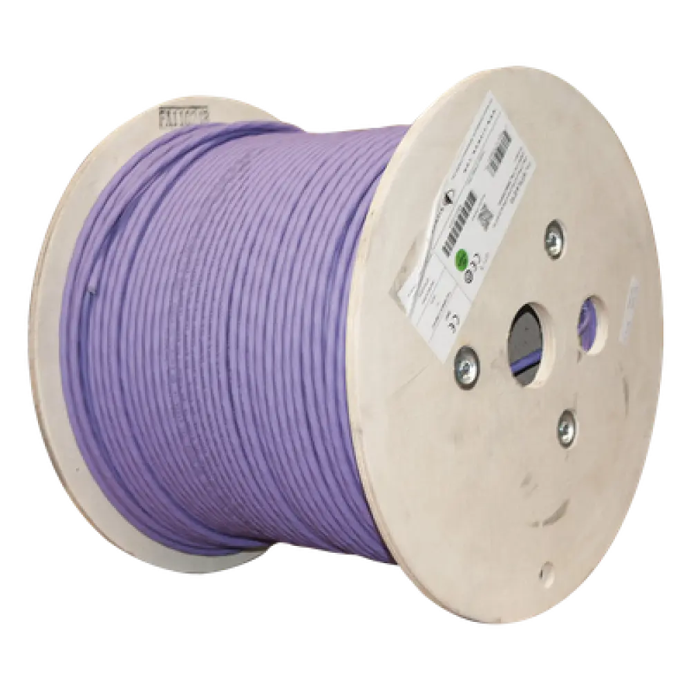 Cable S/FTP / Cat 7A / 4 Pares / 305 m (1000 ft) / Blindaje Doble / LS0H / 75°C / PoE