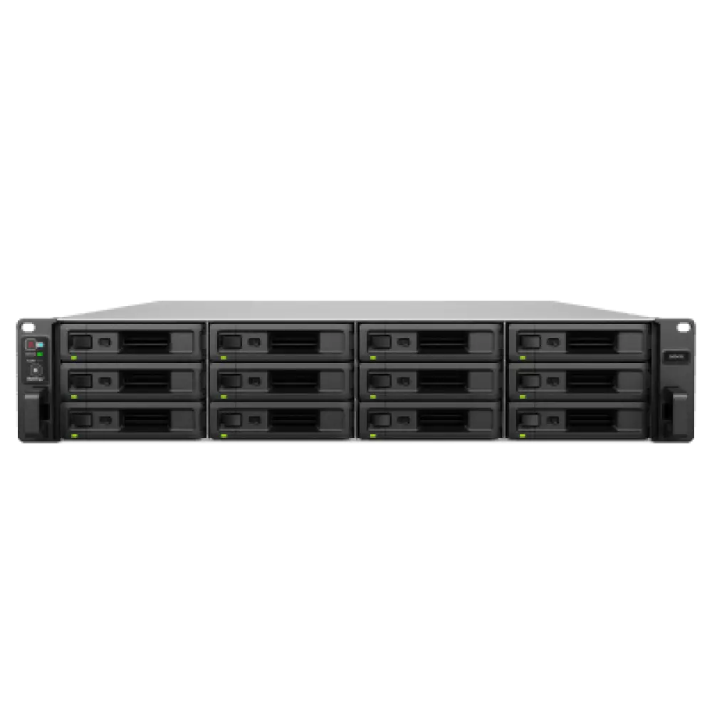Servidor NAS / 12 Bahías / Escalable a 96 Bahías / 1.728 PB Capacidad Bruta / 6.200 MB/s Lectura / 10GbE RJ-45 / PCIe 3.0