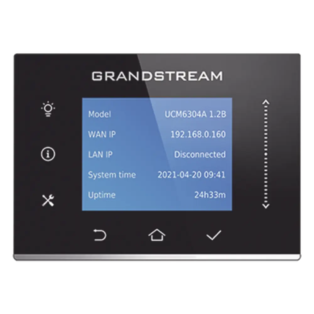 Conmutador IP-PBX / 1000 Usuarios / 150 Llamadas Simultáneas / 4 FXO / 4 FXS / Híbrido Local-Nube