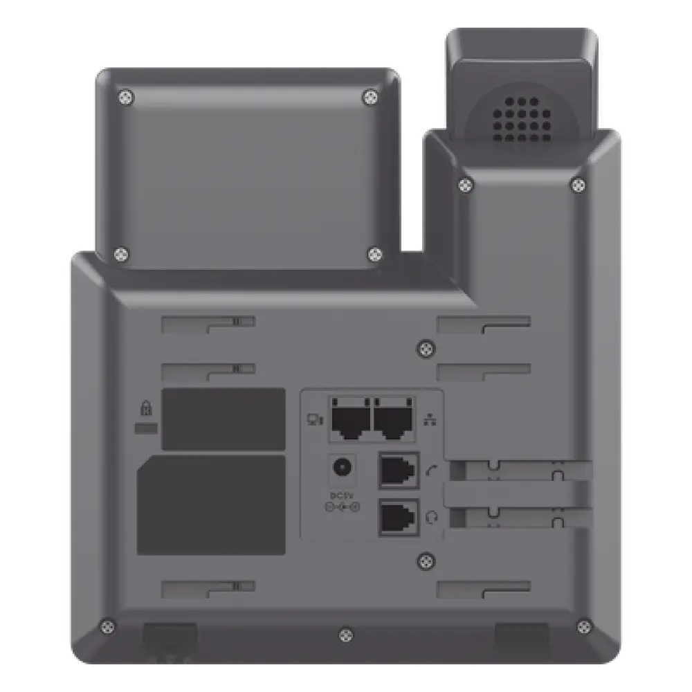 Teléfono IP / 2 Líneas SIP / 4 Cuentas / PoE / Conferencia 5 Participantes / Noise Shield / EHS