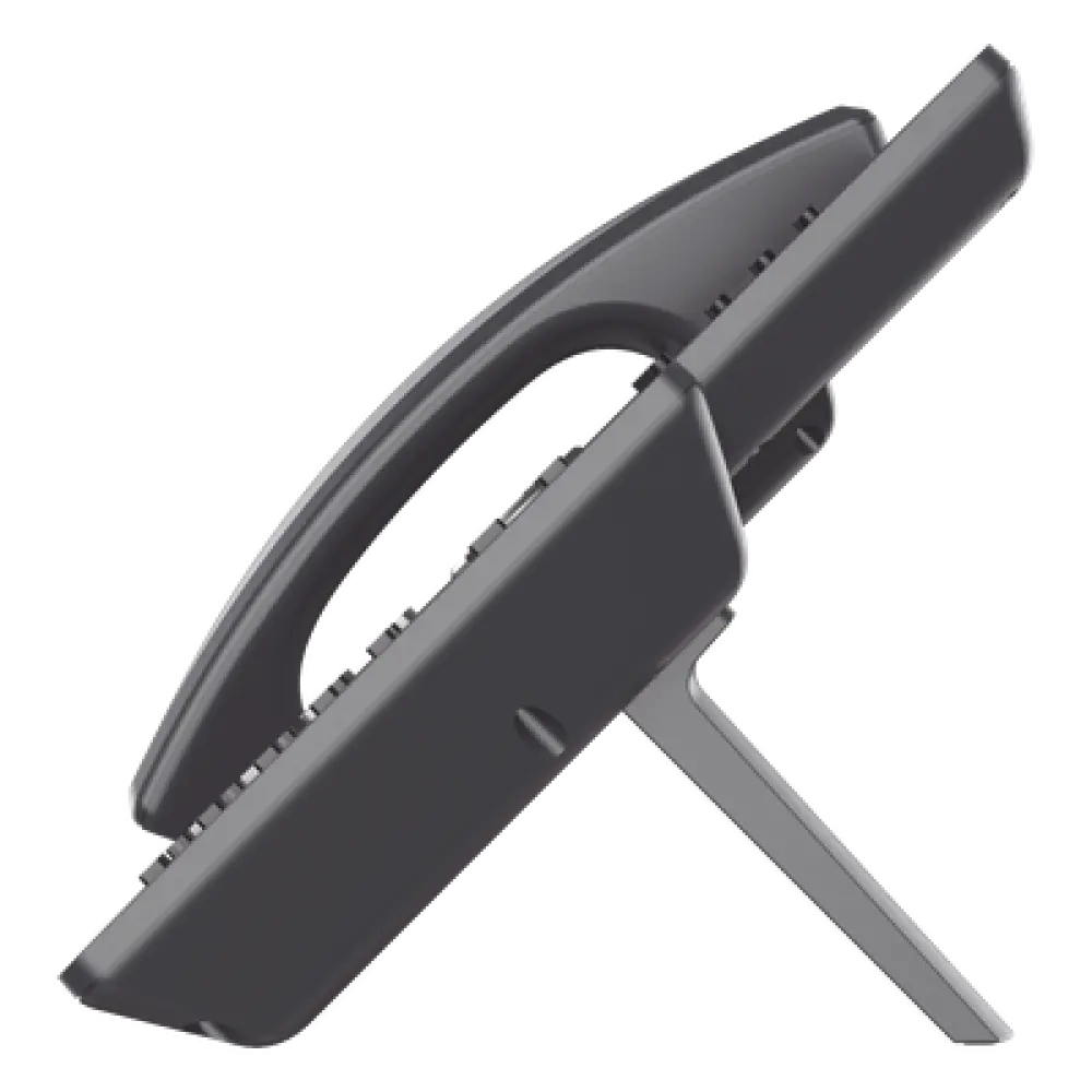 Teléfono IP Carrier-Grade / 3 Líneas SIP / 6 Cuentas / 10 Botones BLF / Gigabit PoE / Codecs Opus / IPv4/IPv6 / Gestión en la Nube