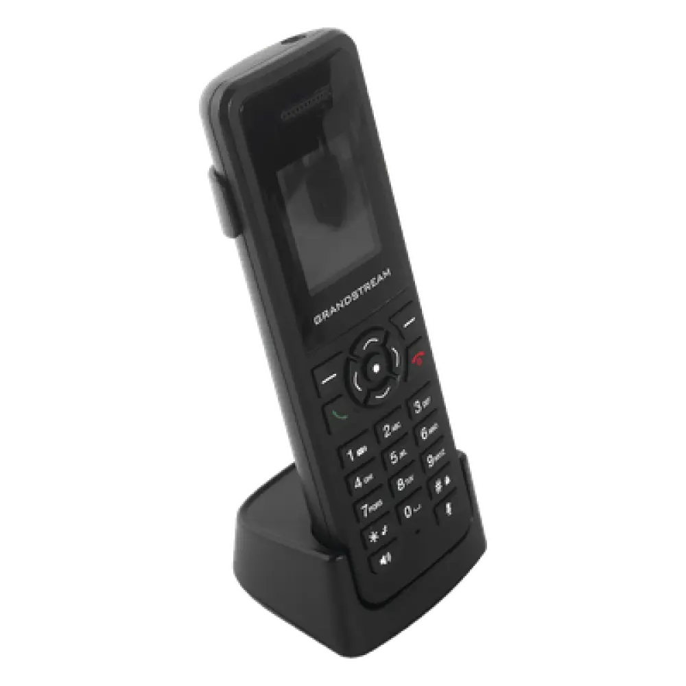 Teléfono DECT Inalámbrico / Audio HD G.722 y Opus / Altavoz Dúplex Completo / LCD 1.7" / 20 h Llamada / 250 h Espera