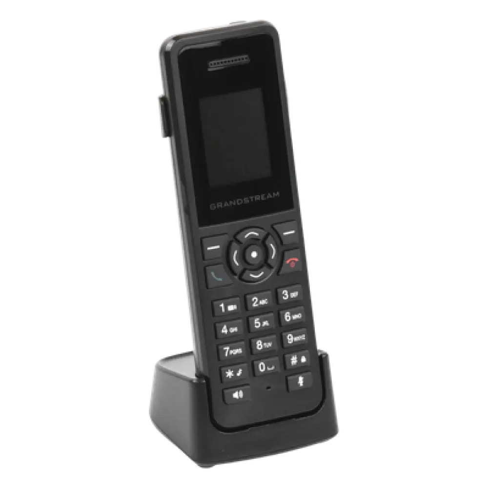 Teléfono DECT Inalámbrico / Audio HD G.722 y Opus / Altavoz Dúplex Completo / LCD 1.7" / 20 h Llamada / 250 h Espera