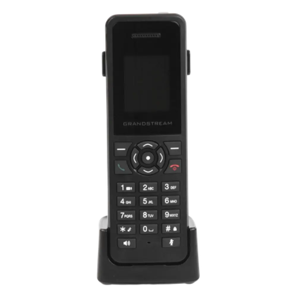 Teléfono DECT Inalámbrico / Audio HD G.722 y Opus / Altavoz Dúplex Completo / LCD 1.7" / 20 h Llamada / 250 h Espera