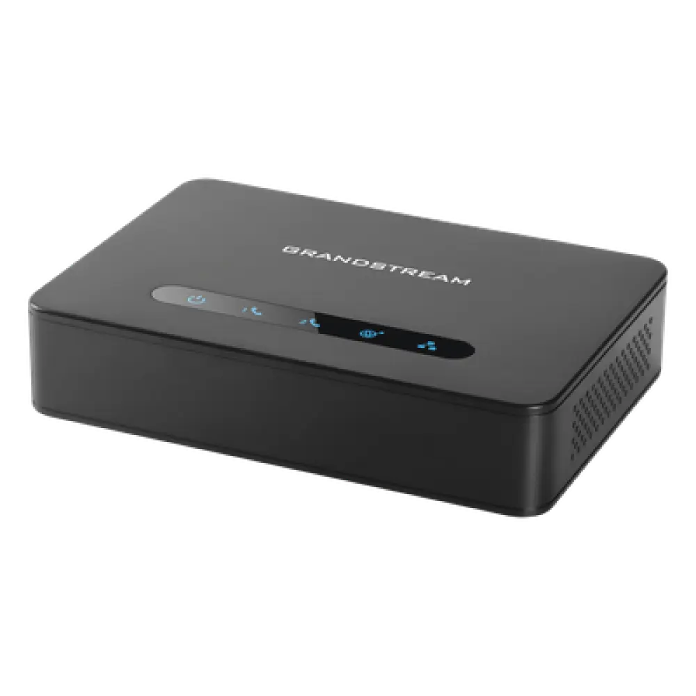 Adaptador de Teléfono Analógico / 1 Puerto FXS / 1 Puerto FXO / HD VoIP / Fax T.38 / Ultra Compacto