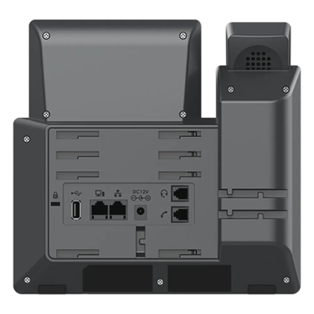 Teléfono IP / 8 Líneas SIP / 4 Cuentas / Wi-Fi 5 Dual-Band / Pantalla 2.8" / Gigabit / Bluetooth / PoE / Audio Opus