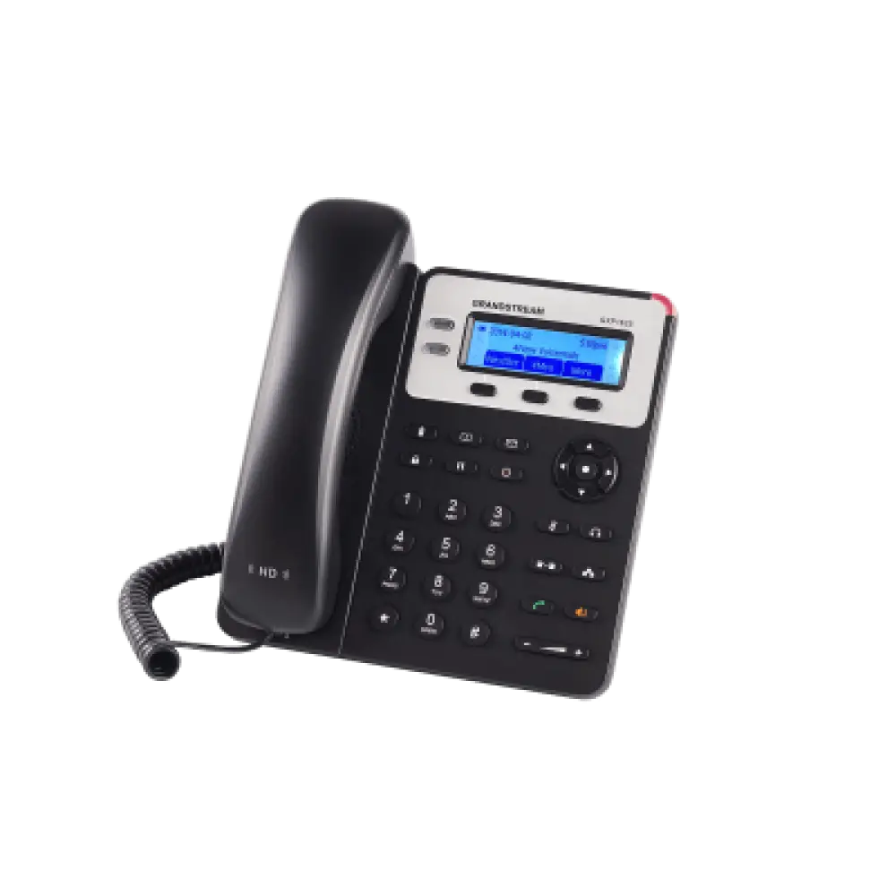 Teléfono IP / 2 Líneas SIP / Audio HD / PoE / Conferencia 3 Vías / Pantalla LCD 132x48