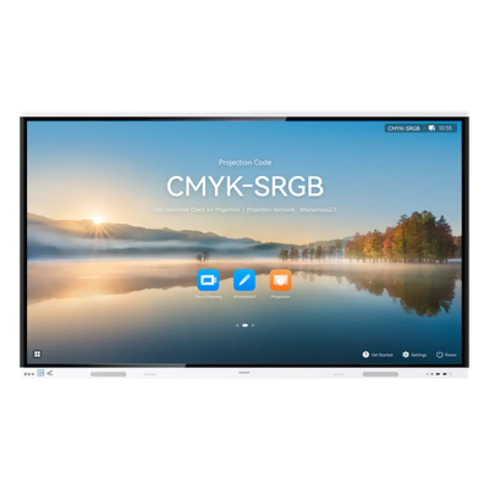 Pantalla Interactiva / 86 pulgadas / 4K / Wi-Fi 6 / Latencia 16 ms / 6 Micrófonos / 4 Altavoces 30 W