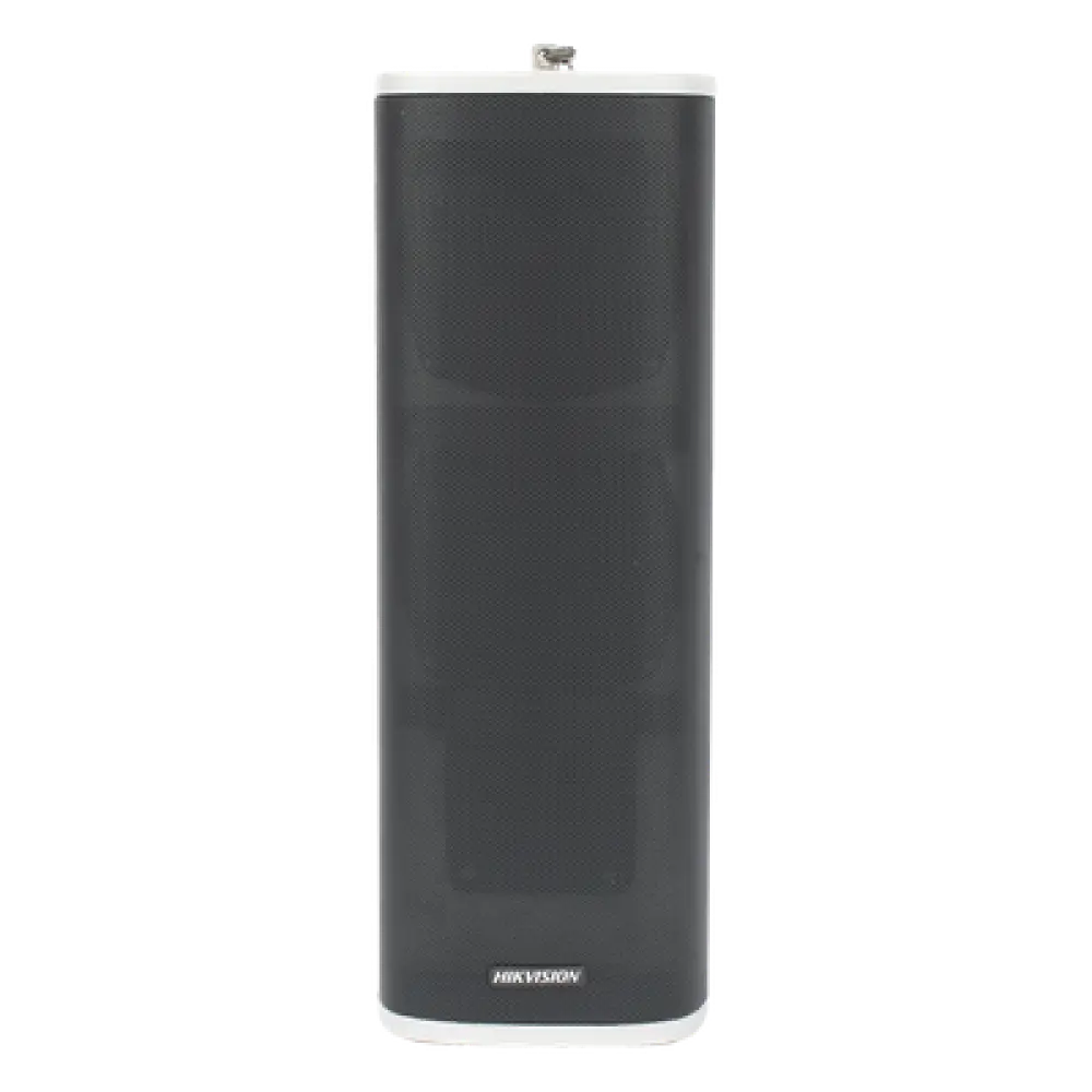 Bocina IP Columna / 60 Watts / Exterior IP66 / Almacenamiento 4 GB / 2 Entradas de Alarma / Audio Bidireccional