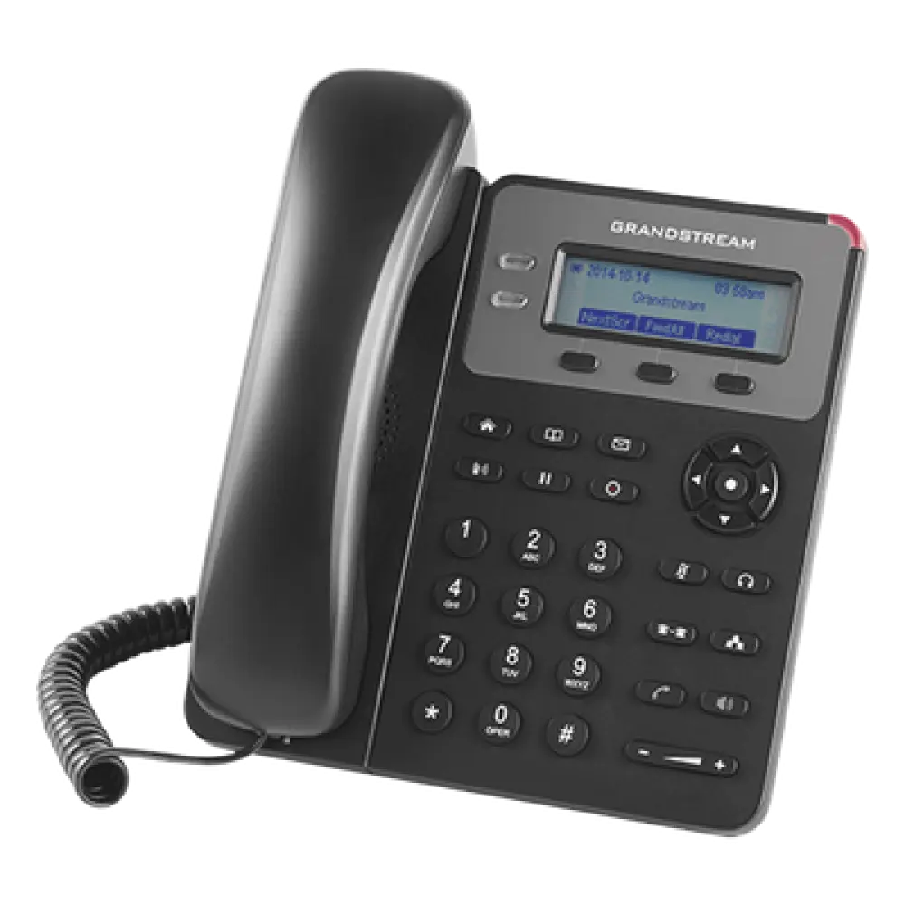 Teléfono IP / 1 Cuenta SIP / 2 Líneas / Pantalla LCD 132x48 / PoE / 3 Teclas Programables / Conferencia 3 Vías