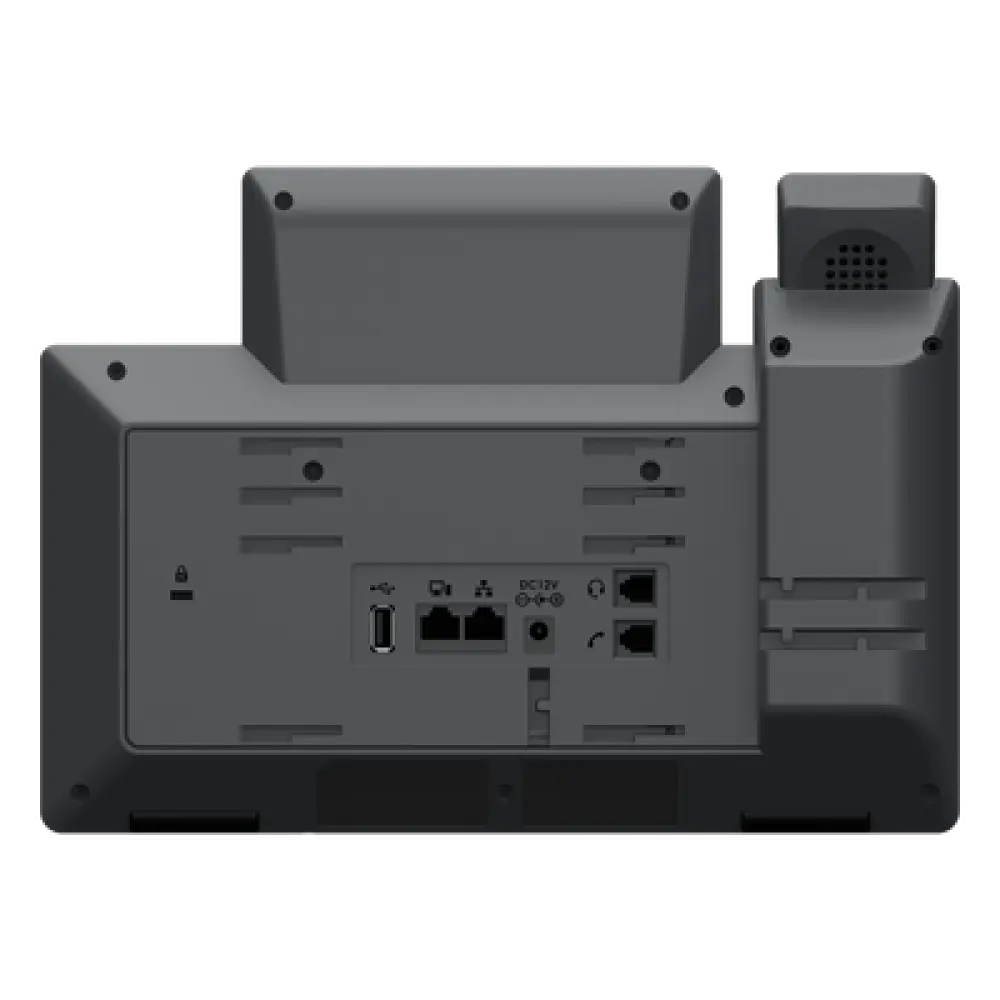 Teléfono IP / 12 Líneas / 24 Teclas Programables / Wi-Fi 6 / PoE / Pantalla LCD 4.3 Pulgadas / Bluetooth / Audio HD
