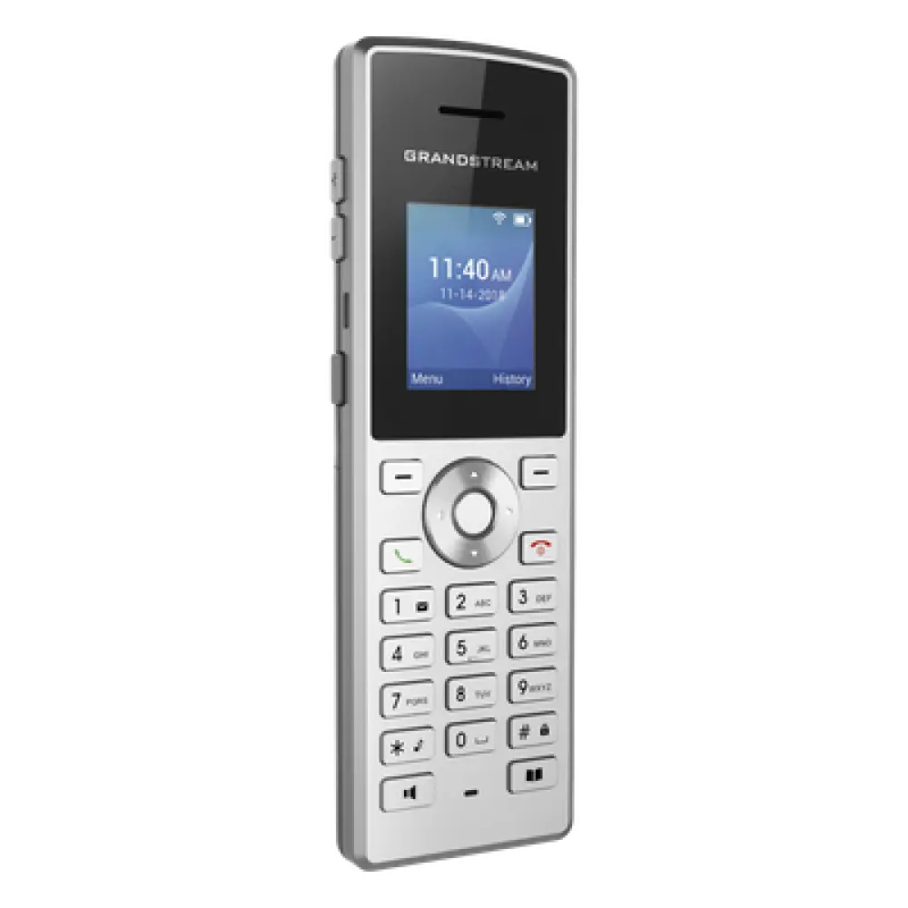 Teléfono IP Portátil / Wi-Fi Dual Band / 2 Líneas SIP / 2 Cuentas SIP / LCD 1.8 pulgadas / Batería 1500 mAh / PTT Configurable