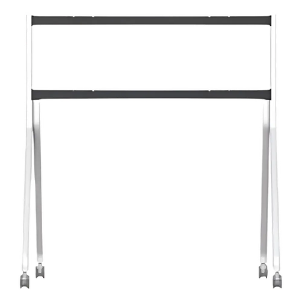 Soporte con ruedas / 95 kg capacidad / 1525x1302x764 mm / 5005x4276x2507 pies / VESA 800x400 y 600x400 / Acero al carbono