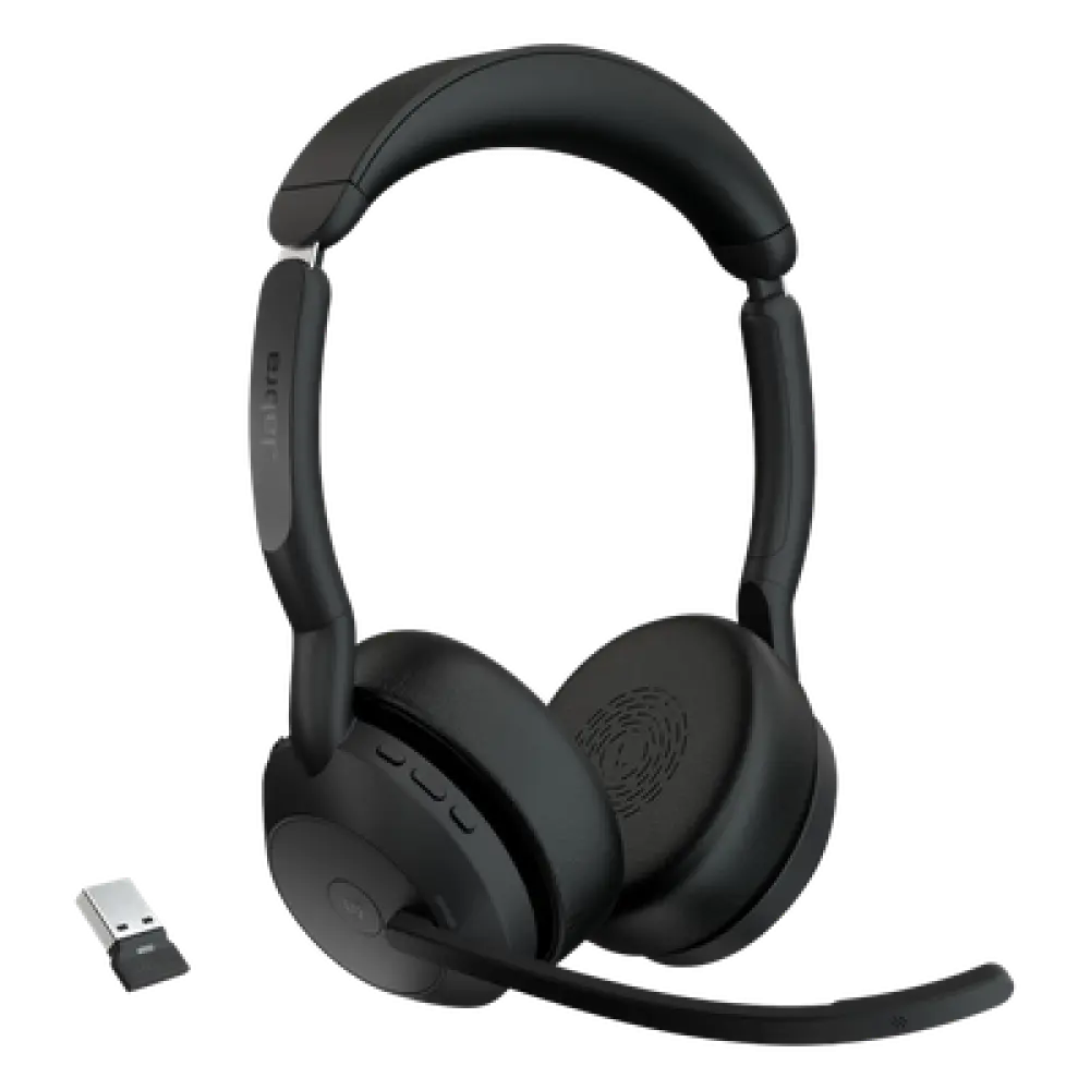 Diadema Bluetooth / Cancelación Activa de Ruido / 18h Batería / Alcance 30 m (98.4 ft) / 2 Micrófonos MEMS / USB-A