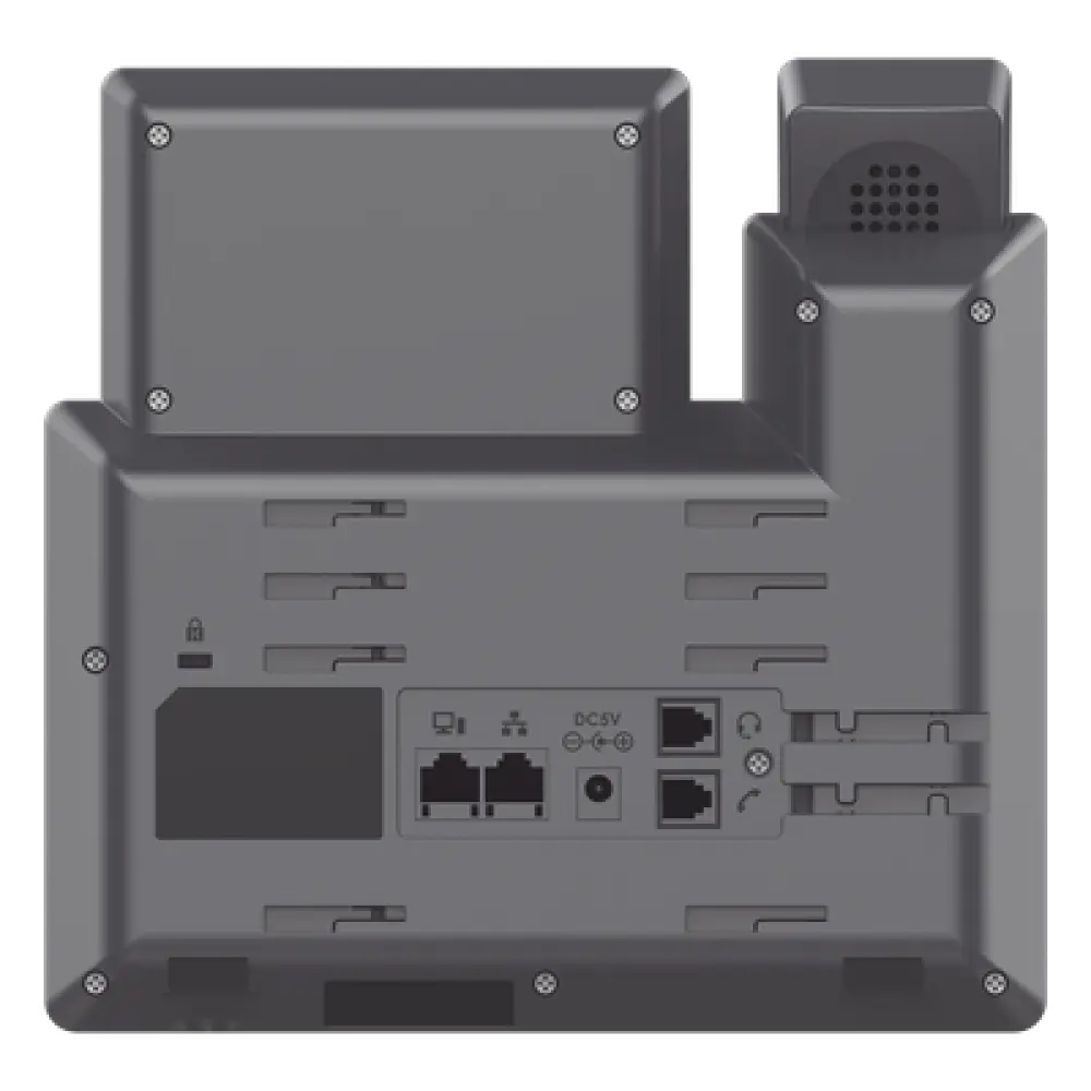 Teléfono IP / 3 Líneas SIP / 6 Cuentas / 10 Botones BLF / Gigabit Ethernet / Conferencia 5 Participantes / EHS / GDMS