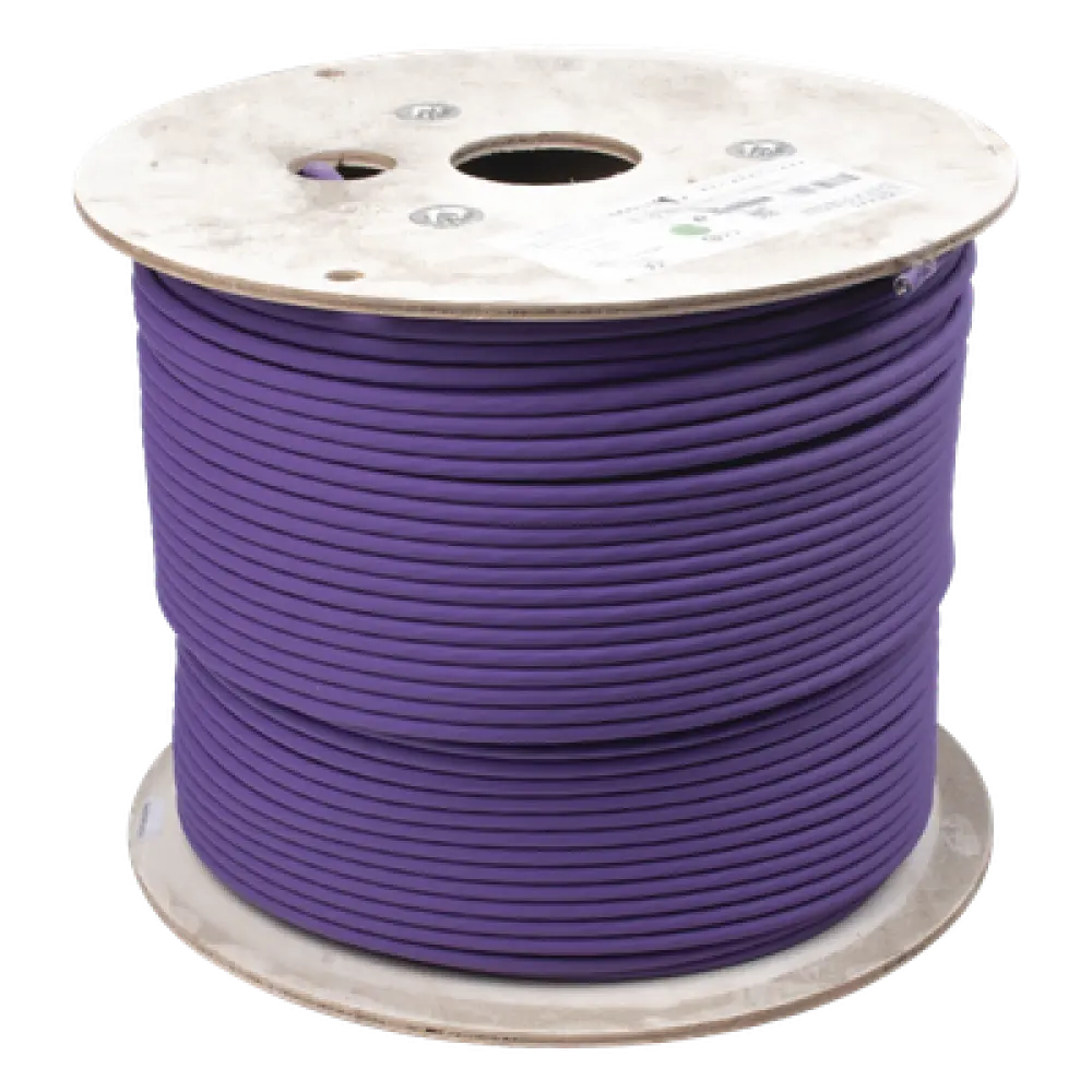 Bobina de Cable U/UTP / Cat6A / 23 AWG / LS0H / 305 m (1000 pies) / 500 MHz / 10GBase-T