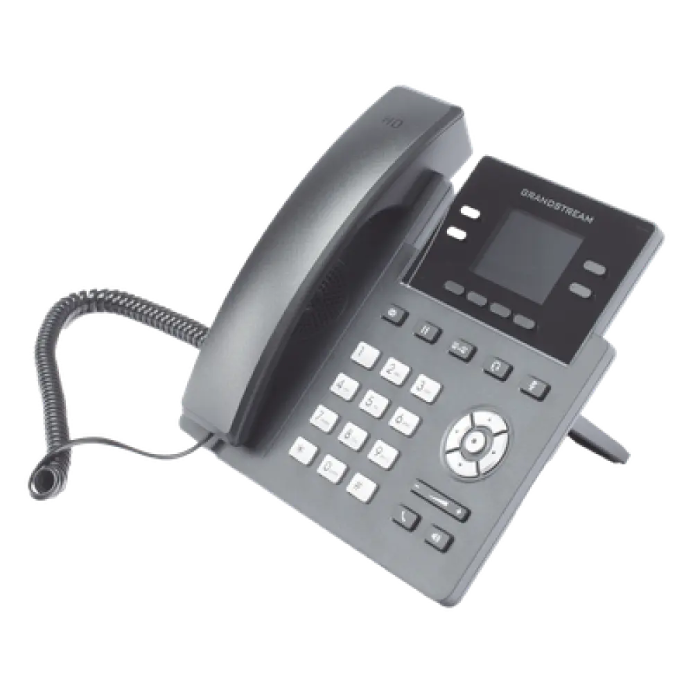 Teléfono IP / 4 Líneas SIP / 2 Cuentas / Gigabit PoE / Pantalla 2.4" Color / Audio HD Opus / 16 Teclas BLF