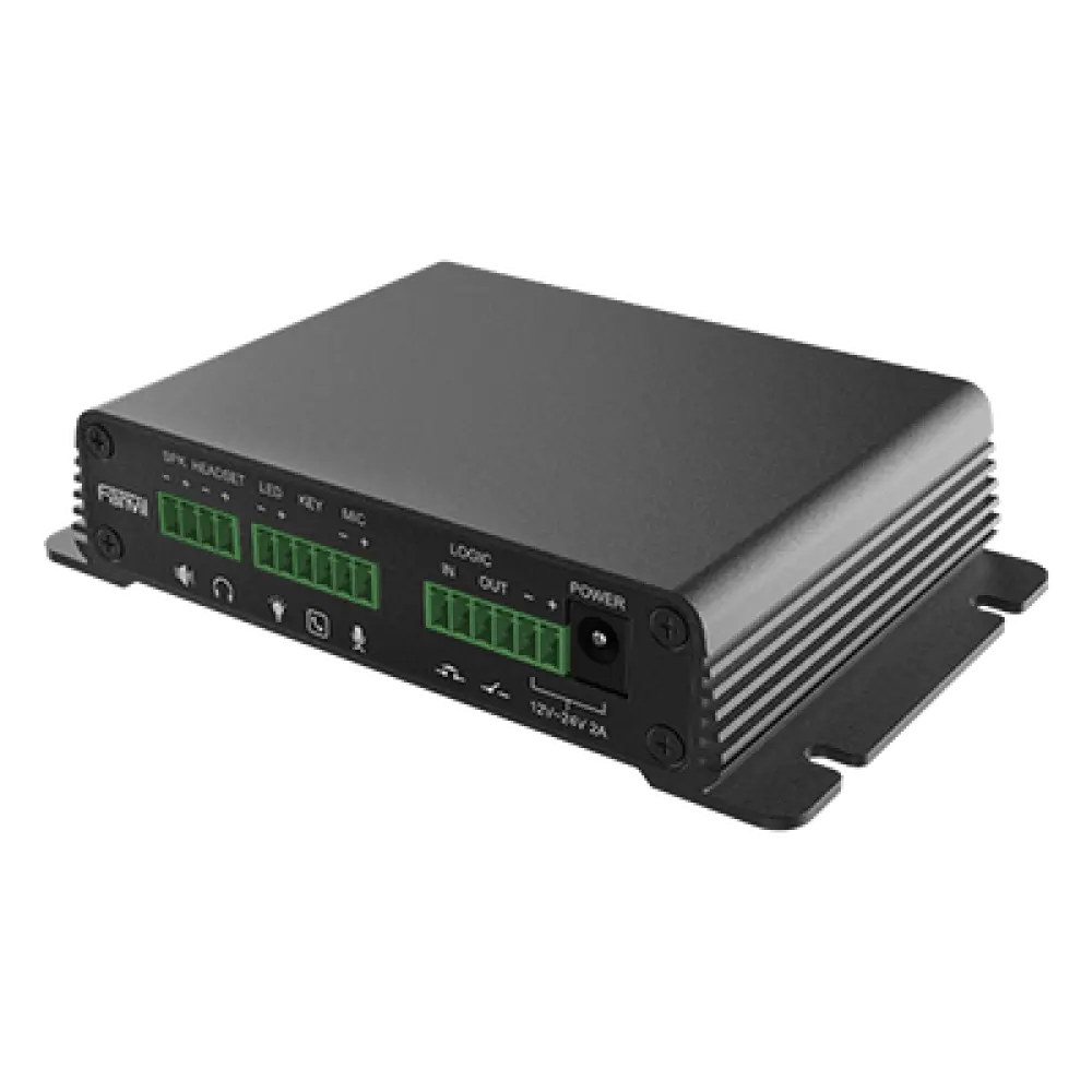 Gateway SIP de Voceo y Paging / Amplificador Integrado 30 W / PoE / Intercomunicación Audio/Video / 2 Líneas SIP / Compatible IP/RTP/RTSP
