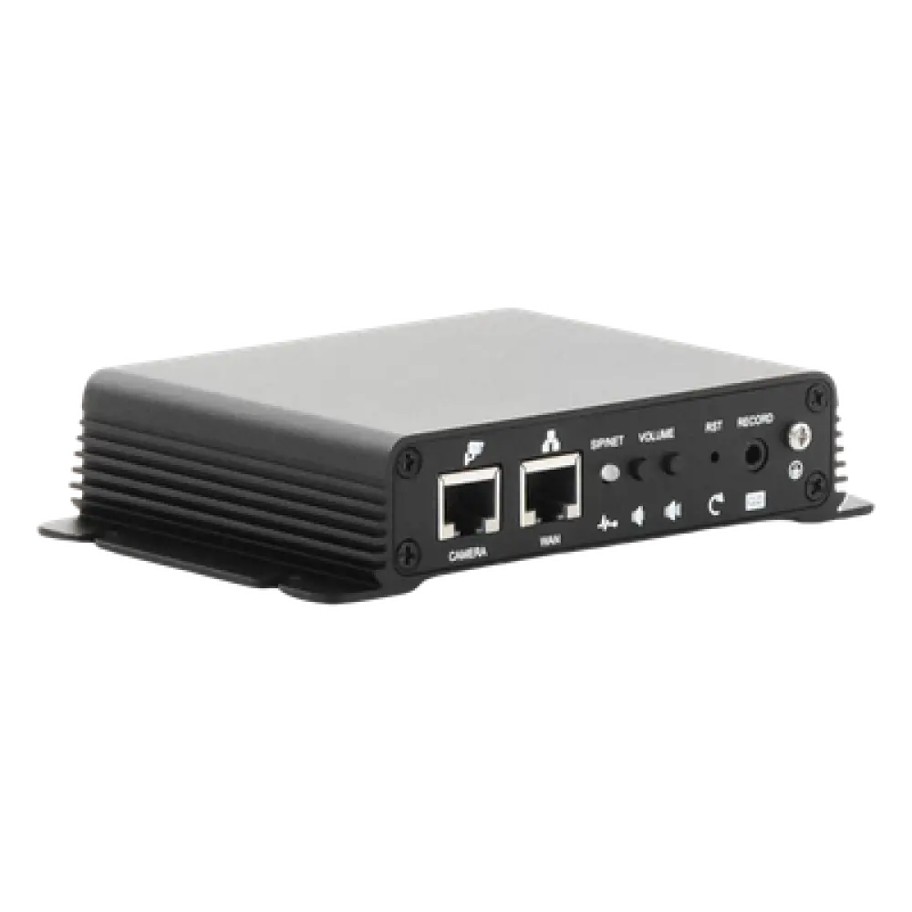 Gateway SIP de Voceo y Paging / Amplificador Integrado 30 W / PoE / Intercomunicación Audio/Video / 2 Líneas SIP / Compatible IP/RTP/RTSP