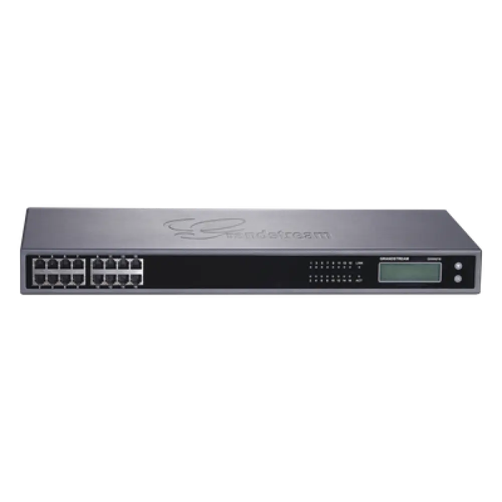 Gateway VoIP / 16 Puertos FXS / 1 Conector TELCO 50 Pines / 1U Rack / Gigabit Ethernet