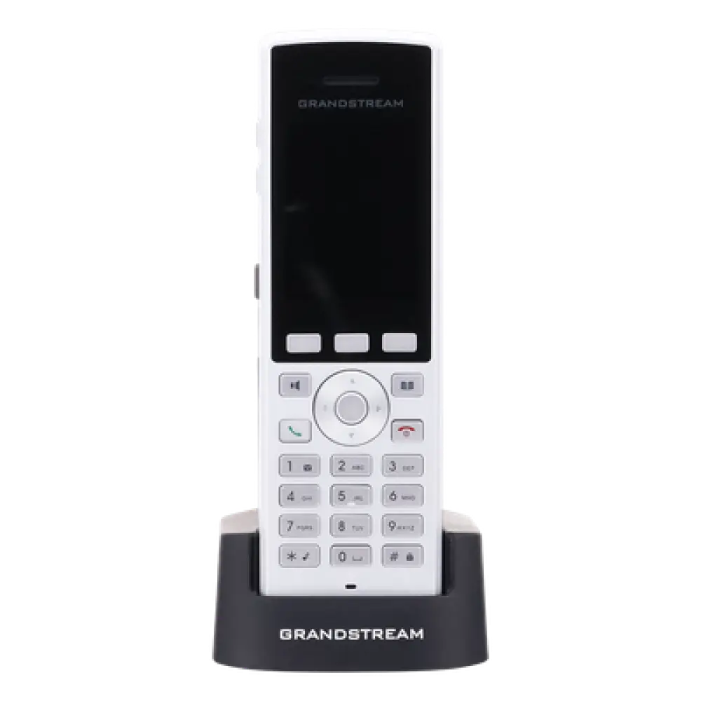 Teléfono IP Portátil Wi-Fi / Dual Band 2.4/5 GHz / 2 Líneas SIP / Bluetooth / HD Voice / 8 Horas Conversación