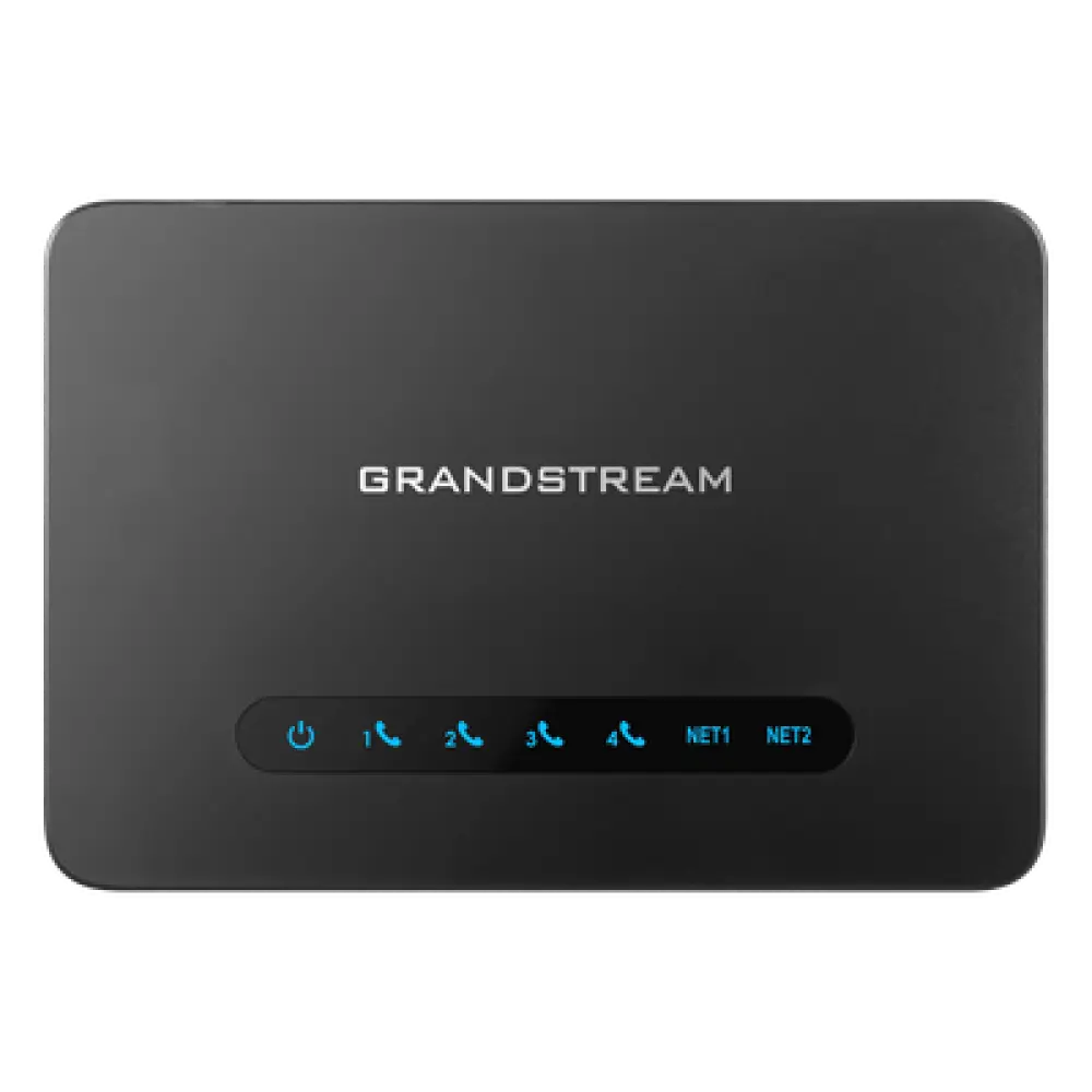 Gateway VoIP / 4 Puertos FXS / Router NAT Gigabit / Cifrado AES / SIP / Fax T.38
