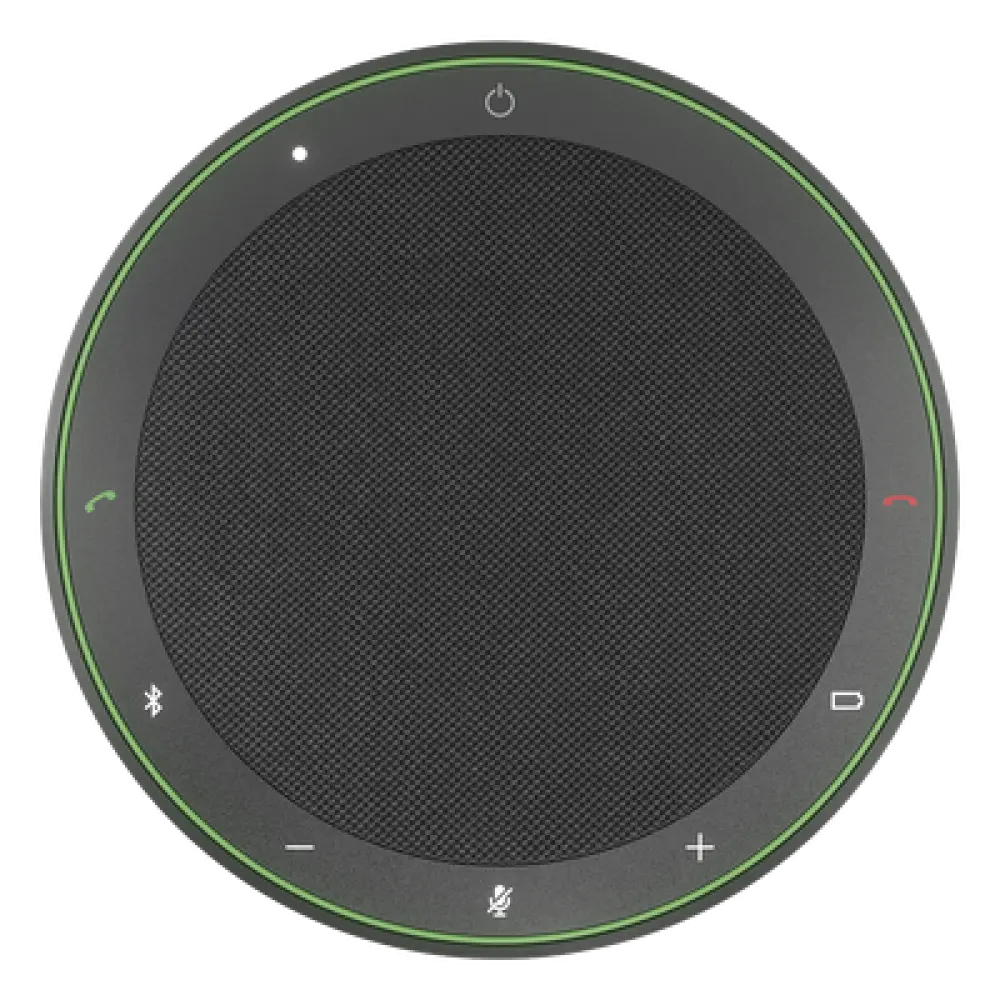 Altavoz de Conferencia Portátil / Audio Superancha / Micrófono 360° / Bluetooth 30 m (98.4 ft) / USB 2.0 / IP64 / Batería 11 Horas