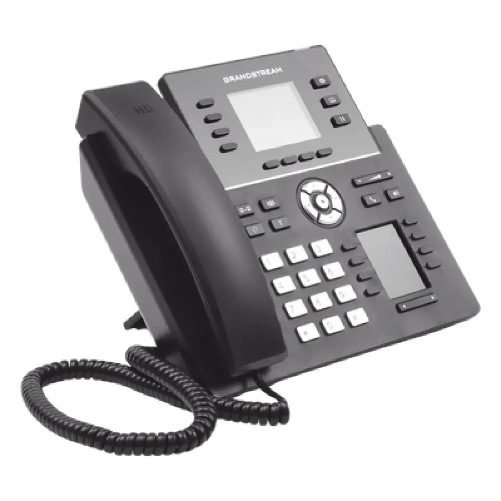 Teléfono IP / 4 Líneas SIP / Wi-Fi 5 Dual Band / Pantalla LCD 2.8" / 40 Teclas Virtuales / Bluetooth / PoE Gigabit / Audio HD Opus