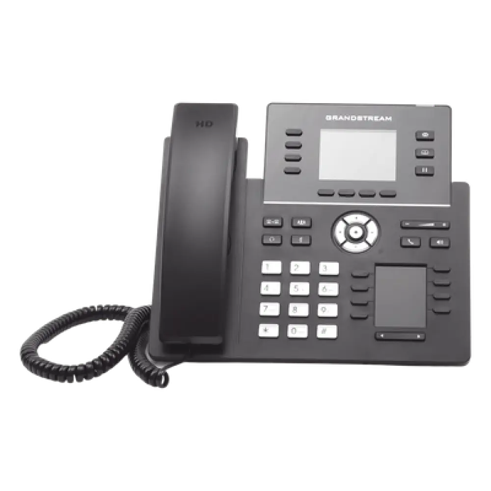 Teléfono IP / 4 Líneas SIP / Wi-Fi 5 Dual Band / Pantalla LCD 2.8" / 40 Teclas Virtuales / Bluetooth / PoE Gigabit / Audio HD Opus