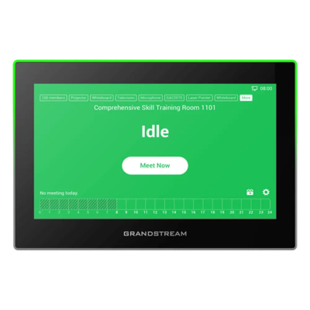 Estación de Intercomunicación SIP / Pantalla Táctil 7" HD / Wi-Fi 6 Dual-Band / Bluetooth 5.0 / 8 Canales de Alarma / Android 13