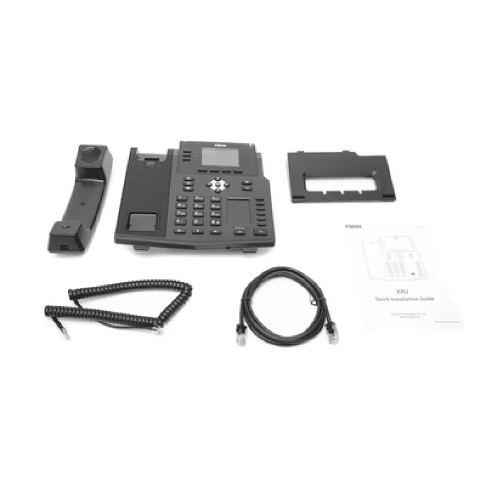 Teléfono IP Empresarial / 12 Líneas SIP / Pantalla Dual Color / 30 Teclas DSS/BLF / Gigabit PoE / Audio HD Opus