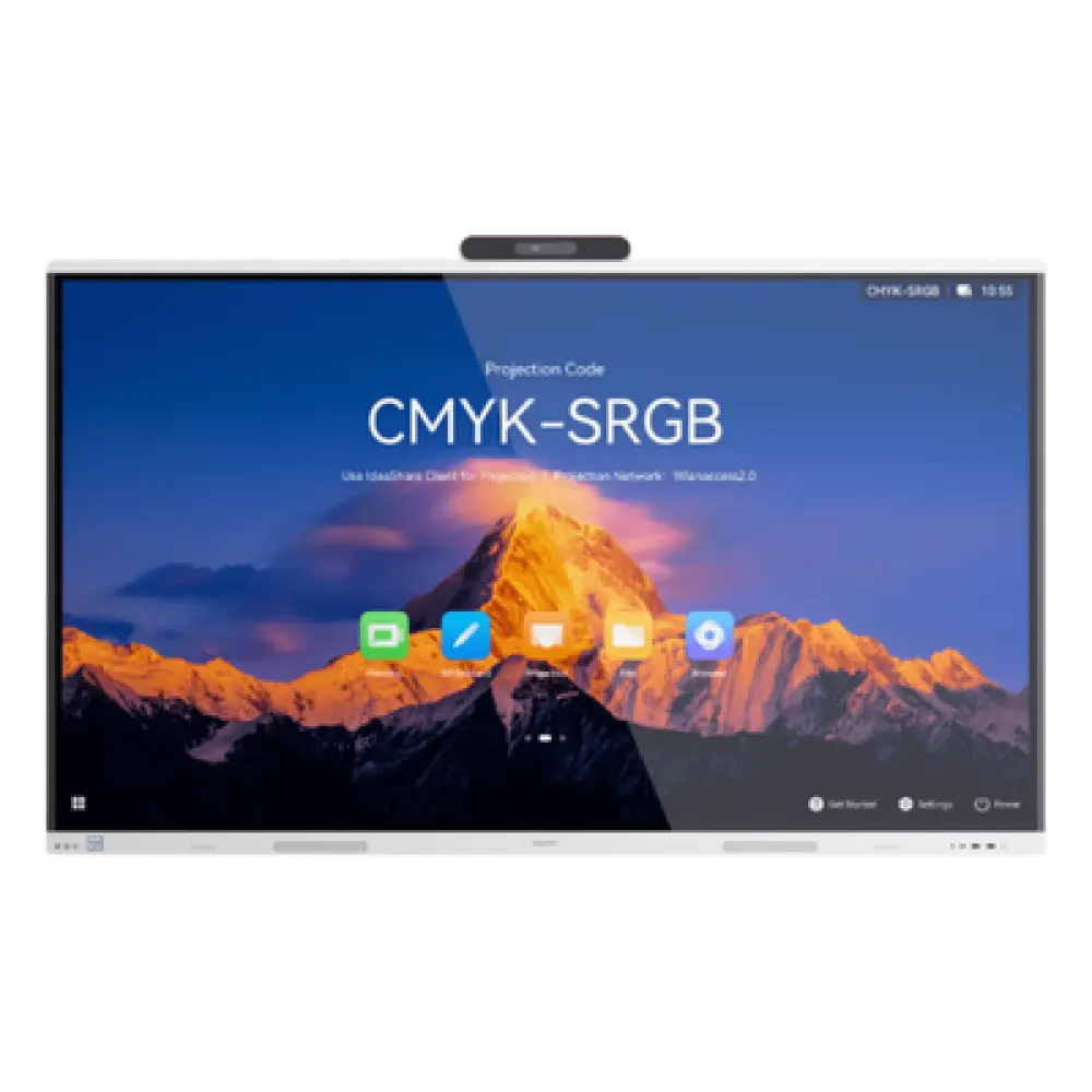 Pantalla Interactiva Inteligente / 75 Pulgadas / Dual Cámara 4K / Wi-Fi 6 / 24 Micrófonos / Zoom Óptico 5x / Harmony OS