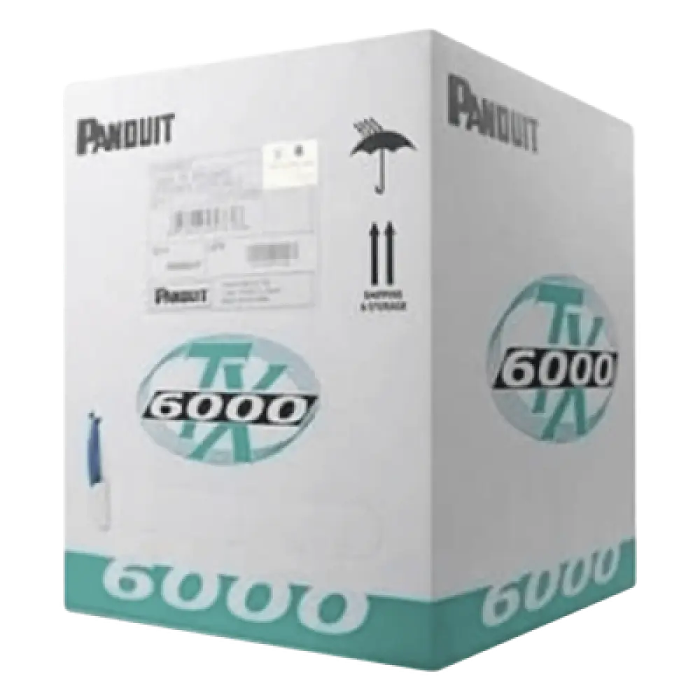 Cable UTP / Cat 6 Mejorado / 23 AWG / 305 m (1000 ft) / 4 Pares / PVC CM / Reelex