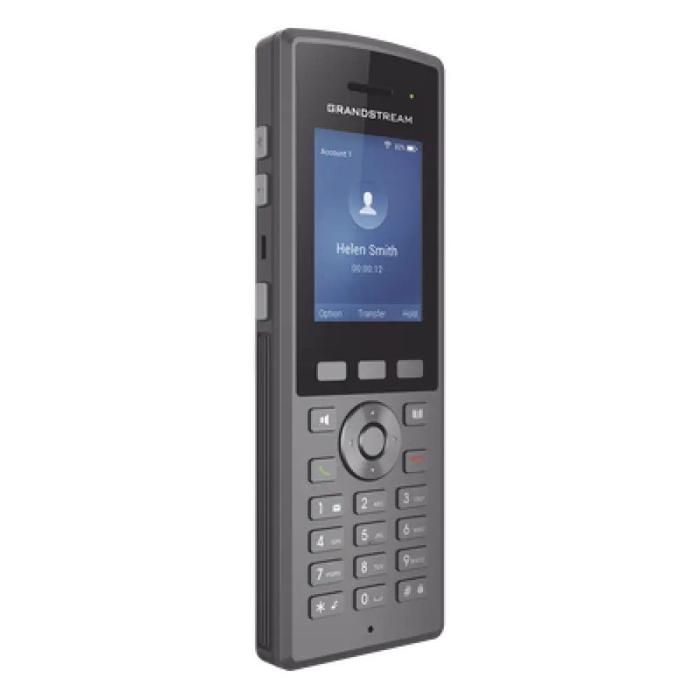 Teléfono IP Wi-Fi Portátil / Wi-Fi 5 Dual Band / Voz HD / IP67 / 8 Horas Conversación / Bluetooth / Pantalla 2.4 Pulgadas