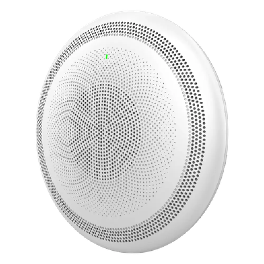 Altavoz SIP Intercomunicador / 15W HD / 3 Micrófonos Direccionales MMAD / Alcance 4.2 m (13.8 ft) / Wi-Fi Dual Band / Bluetooth / Superficie Lavable