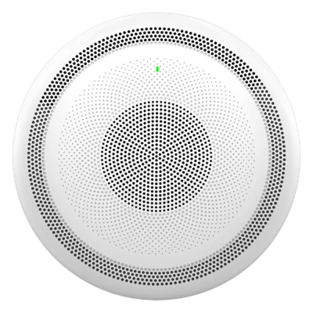 Altavoz SIP Intercomunicador / 15W HD / 3 Micrófonos Direccionales MMAD / Alcance 4.2 m (13.8 ft) / Wi-Fi Dual Band / Bluetooth / Superficie Lavable