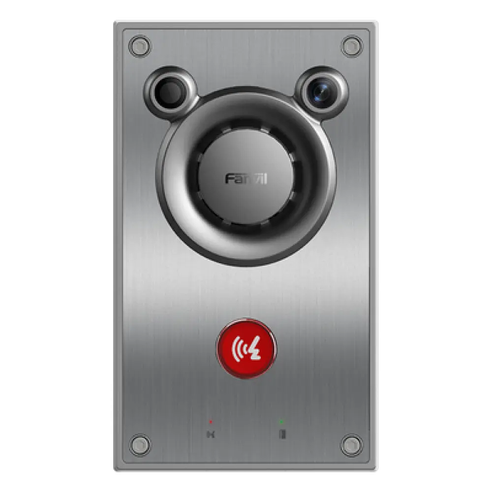 Video Intercomunicador IP / Cámara 4MP Starlight / Altavoz 10W / 2 Líneas SIP / IR Nocturno con HDR / IP66 e IK10 / PoE 802.3af / -40°C a 70°C